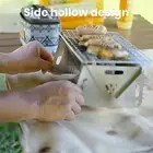 Heavy-duty Folding Stove Barbecue Grill Portable Campfire for Outdoor Cooking