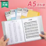 台灣熱銷︱獎狀收納冊 傑利A5 資料冊 學生插頁文件夾 多層 20304060內頁加厚孕檢報告單檢查單 收納冊