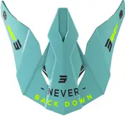 Shot Furious Storm Kids Helmet Peak, green One Size