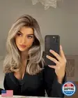 vedar Honey Blonde Wig with Bangs, Brown Ombre Short Wigs for Women, Natural
