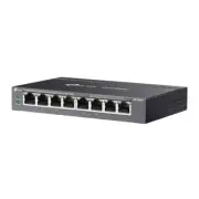 TP-Link DS108GP | Omada 8-Port 1000Mbps Gigabit Unmanaged Switch | 8* PoE+ Port