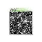 Picket Fence Studios Stencil 6"X6" - Plumeria Flowers