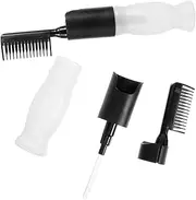 OATIPHO 2pcs Hair Oil Applicator Comb Bottle with Graduated Scale for Precise Application Hair Coloring and Oiling Versatile for Home and Salon Use