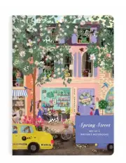 NEW Spring Street Set Of 2 Writers Notebooks Joy Laforme Galison Anthropologie