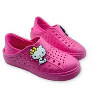 在飛比找momo購物網優惠-【樂樂童鞋】台灣製Kitty洞洞鞋(三麗鷗洞洞鞋 MIT 防