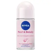 NIVEA Pearl & Beauty Roll-On Deodorant 50ml, 72H Protection, Avocado Oil