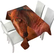 Horse Art African Masai War Pony Tablecloth