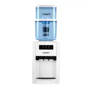 Premium 22L Bench Top Water Cooler Dispenser Filter Purifier Hot Cold Room Temperature Three Taps