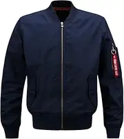 [HEYDHSDC] Autumn Men Bomber Pilot Jacket Pilot Force Army Military Coats