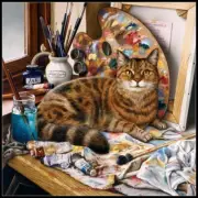 Leonardo - Counted Cross Stitch Patterns - Color & BW Symbols Charts