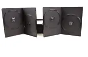 69 Premium DVD Case Lot! 14mm 2-Disc Shell Cases! Brand New! Amazing Value!