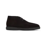 [Brioni] Brioni-Brown Desert Leather Boots-Uomo 9 UK