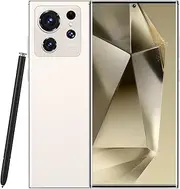 fuxinya Unlocked Cell Phones C24 Ultra Dual SIM 4G Android Phone 6GB+256GB, 6.8" HD+ Display, 13MP+50MP Camera 2024 Android 13 Mobile Phone with Build-in Pen (White)