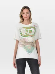 White Tiger Interlocking G T-shirt