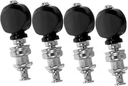 Kisangel 4Pcs Ukulele Tuning Pegs with Handles Durable Precision Tuning Tools for Beginners Easy Operation Ukulele Supplies for Sound