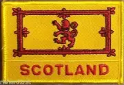 Embroidered International Patch National Flag of King of Scotland NEW flag