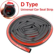 Car Door Rubber Weather Seal Hollow Strip 78inch Universal Weatherstrip D shape; (for: Audi)
