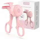 Heated Eyelash Curler with 3 Heating Modes Anti-Burn C Curl Lash Curler Fast ...