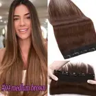 One Pieces Thick Clip In 100% Remy Human Hair Extensions 3/4 Full Head Highlight
