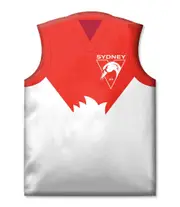 Sydney Swans AFL Team Guernsey Cushion Pillow