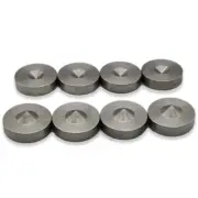 4set Stainless Steel Speakers Shock Spikes Stand Foot Isolation Feet + Base Pads