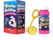 MilesMagic Magician’s Wonder Bubbles Gimmick | Visually Turn Soap Bubble Into Solid Glass Ball Illusion | for Real Close Up Street or Stage Magic Trick