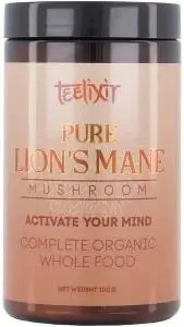 Teelixir Organic Pure Lion's Mane Mushroom G/F 100g