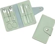 Nail Clippers Set 7 Piece Clippers Manicure and Beauty Tools Portable Nail Clippers Set Nail Clippers Set Nail Clippers Set Nail Clippers Set Manicure Set (Green)