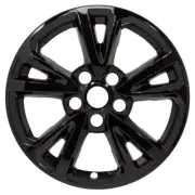 Set New 2016-2017 Chevrolet Equinox 17" Black Wheel Skins 7016BK