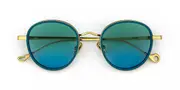 Eyepetizer Flame C.T-4-43 Men's Sunglasses Blue Size 49