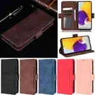 Leather Flip Card Wallet Phone Case For Samsung S22 S21 S20 S10 A52 A53 A33