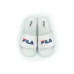 FILA 兒童輕量運動拖鞋S413U-123白藍(19~24CM)