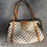 LOUIS VUITTON 路易威登 托特包 格紋DAMIER AZUR STRESA 日本直送 二手