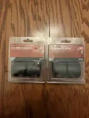 2 TWINS Ace Brand 51386 Plate Mount Two Wheel Nylon Casters 2" 75Lb limit New