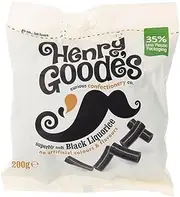 Candyland Henry Goodes Soft Liquorice (200g x 12)