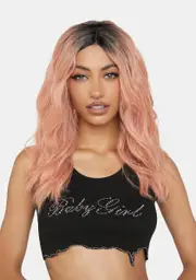 [Lullabellz] The Rose Pink Lace Front Wig