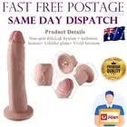 10.2" Silicone Dildo Attachment For Hismith Sex Machine With KlicLock Toy Adult
