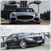 在飛比找Yahoo!奇摩拍賣優惠-Prior Design套件SLS AMG W218 W21