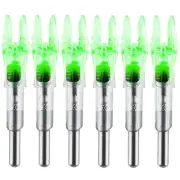 KEAUP 6PCS X Lighted Nocks for Arrows with .204 .233 .244 .246 Inside Diamete...
