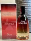Christian Dior AQUA FAHRENHEIT cologne 4.2oz EDT Spray For Men