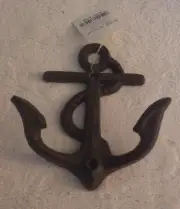 Prinz Metal Sailor Anchor Hook Coat Wall Hanging 4.25" x 5.25" New