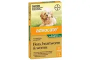 Bayer - Advocate - Flea & Worm Control - Dogs 10-25kg - 1 x Tube 2.5ml