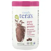 Simply Tera's, Pure Whey Protein, Dark Chocolate, 12 oz (340 g)