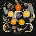 Tarot Tablecloth Altars Cloth Moon Flower Astrology Tablecloth Decoration