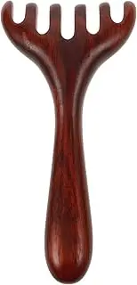 CALLARON Wooden Massage Comb Creative Wide Tooth Scalp Massager Comfortable Hair Care Tool for Invigorating Scalp Massage present for Family and Friends