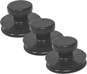 Garneck 3pcs Sound Bowl Suction Cups Rubber Meditation Bowl Handles with Strong Suction Power Easy to Use Install for Tibetan Singing Bowl Compact Portable Design
