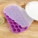《Stylelife》蜂巢造型加蓋製冰盒-紫