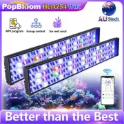 2PCS Marine Aquarium Lighting LED Reef Light Full Spectrum for 120cm Marine Tank