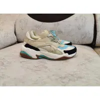 在飛比找蝦皮購物優惠-限時特惠 Puma Thunder Disc 灰卡其色 36