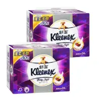 在飛比找momo購物網優惠-【Kleenex 舒潔】Baby Soft頂級3層舒適抽取衛